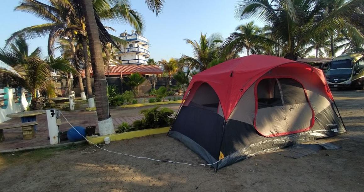 Bungalows Laguna Del Tule San Patricio Melaque Buitenkant foto