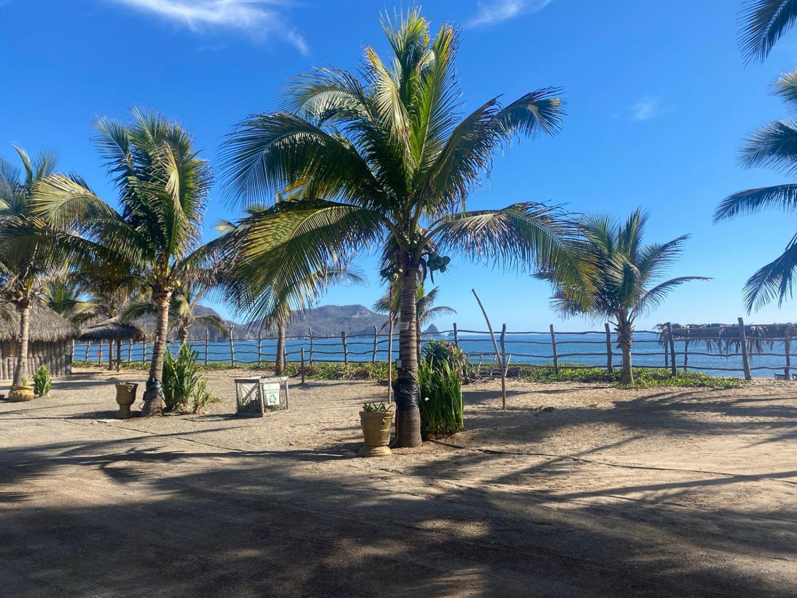 Bungalows Laguna Del Tule San Patricio Melaque Buitenkant foto