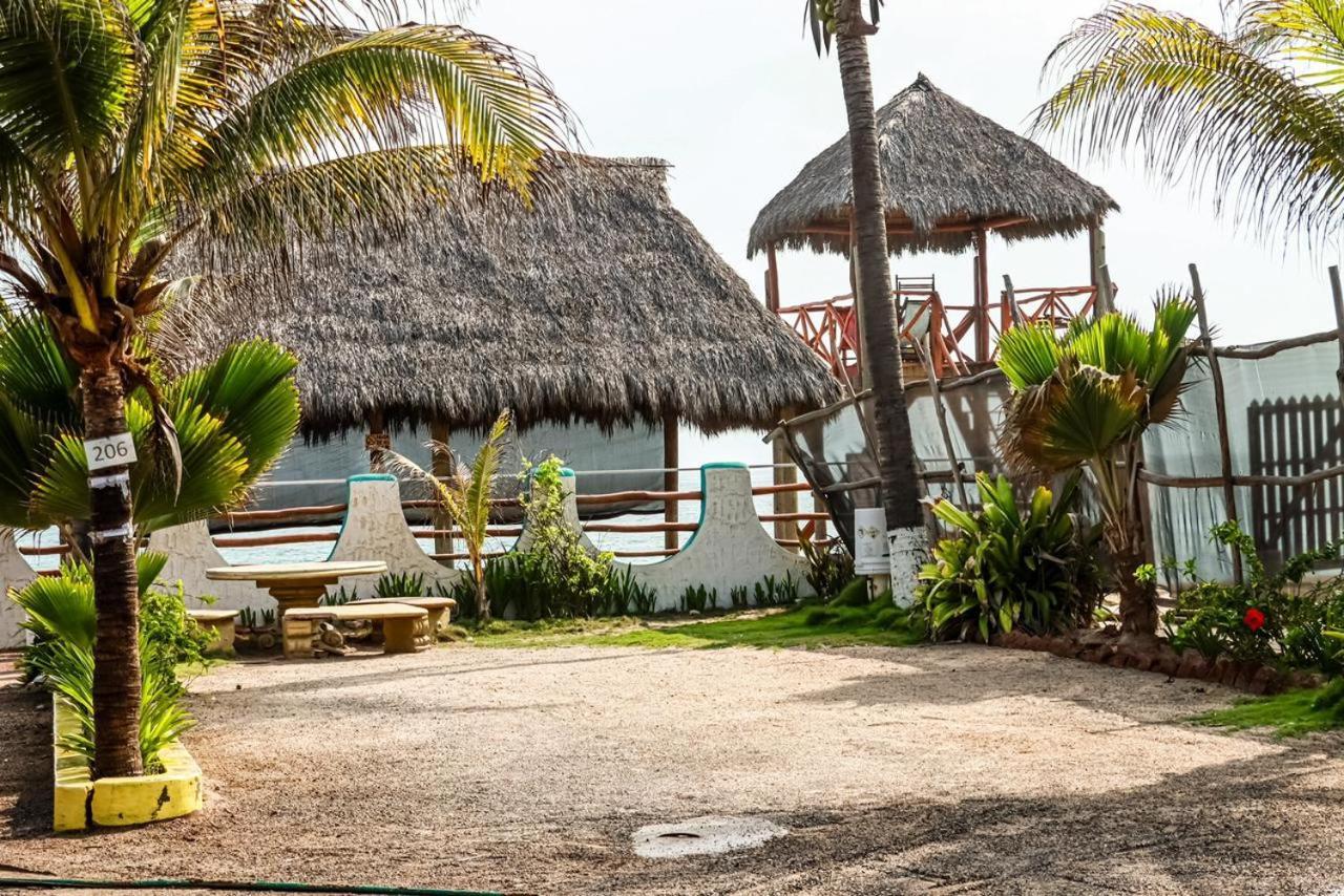 Bungalows Laguna Del Tule San Patricio Melaque Buitenkant foto