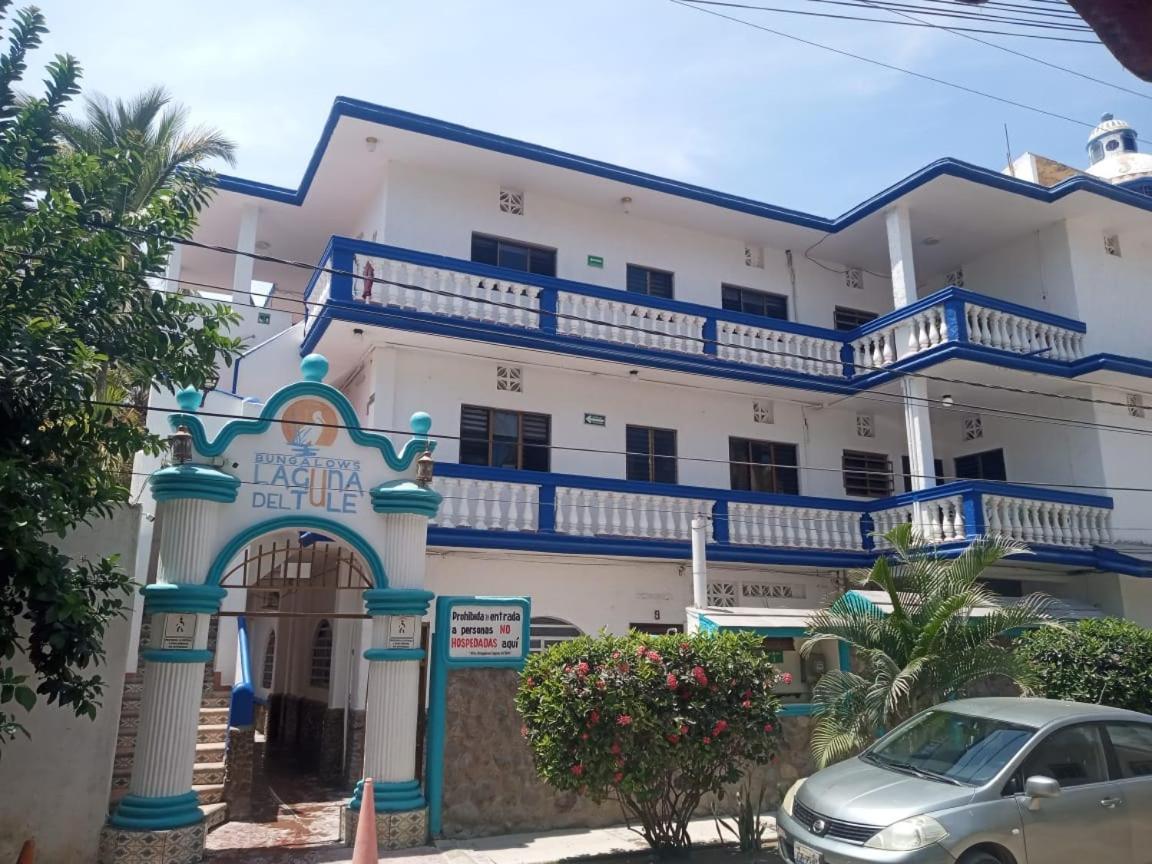 Bungalows Laguna Del Tule San Patricio Melaque Buitenkant foto