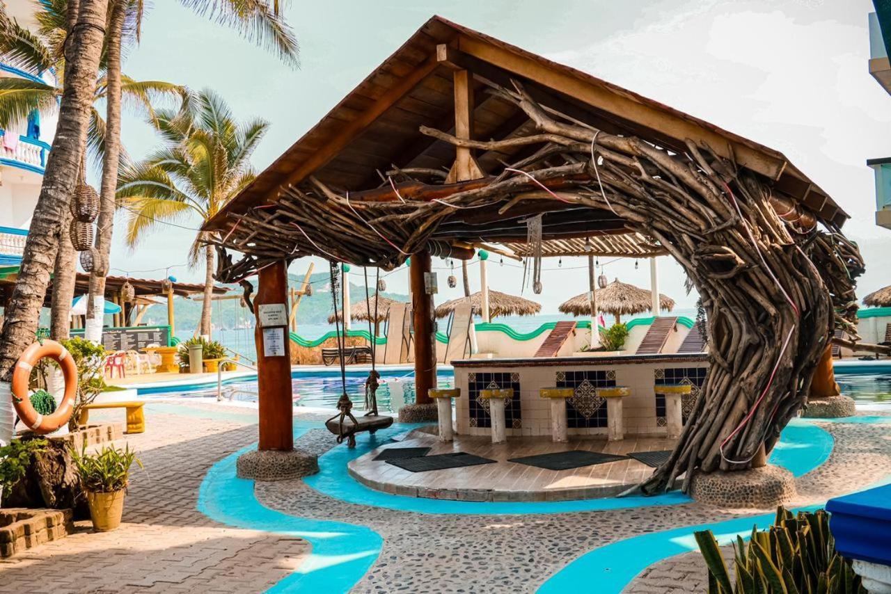Bungalows Laguna Del Tule San Patricio Melaque Buitenkant foto